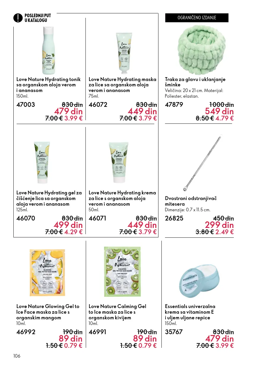 Oriflame katalog 106