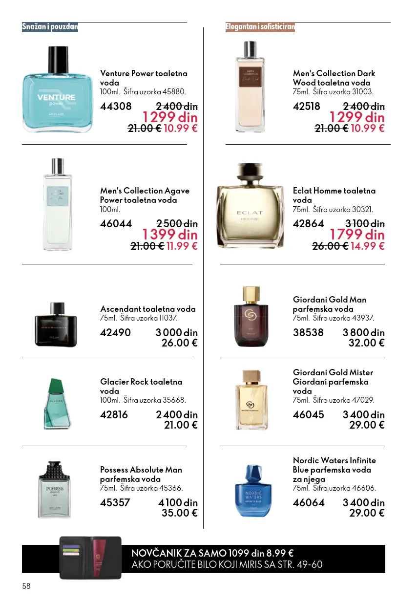 Oriflame katalog 58