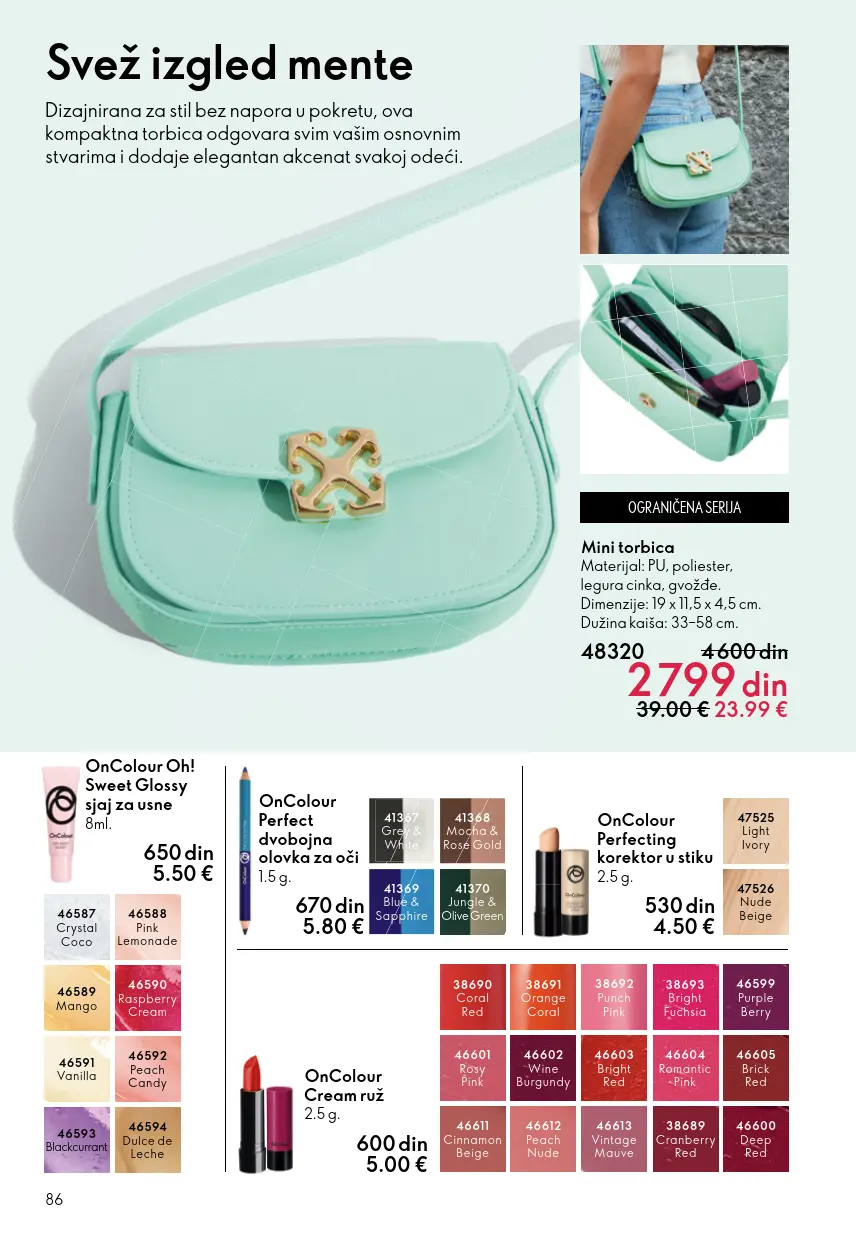 Oriflame katalog 86