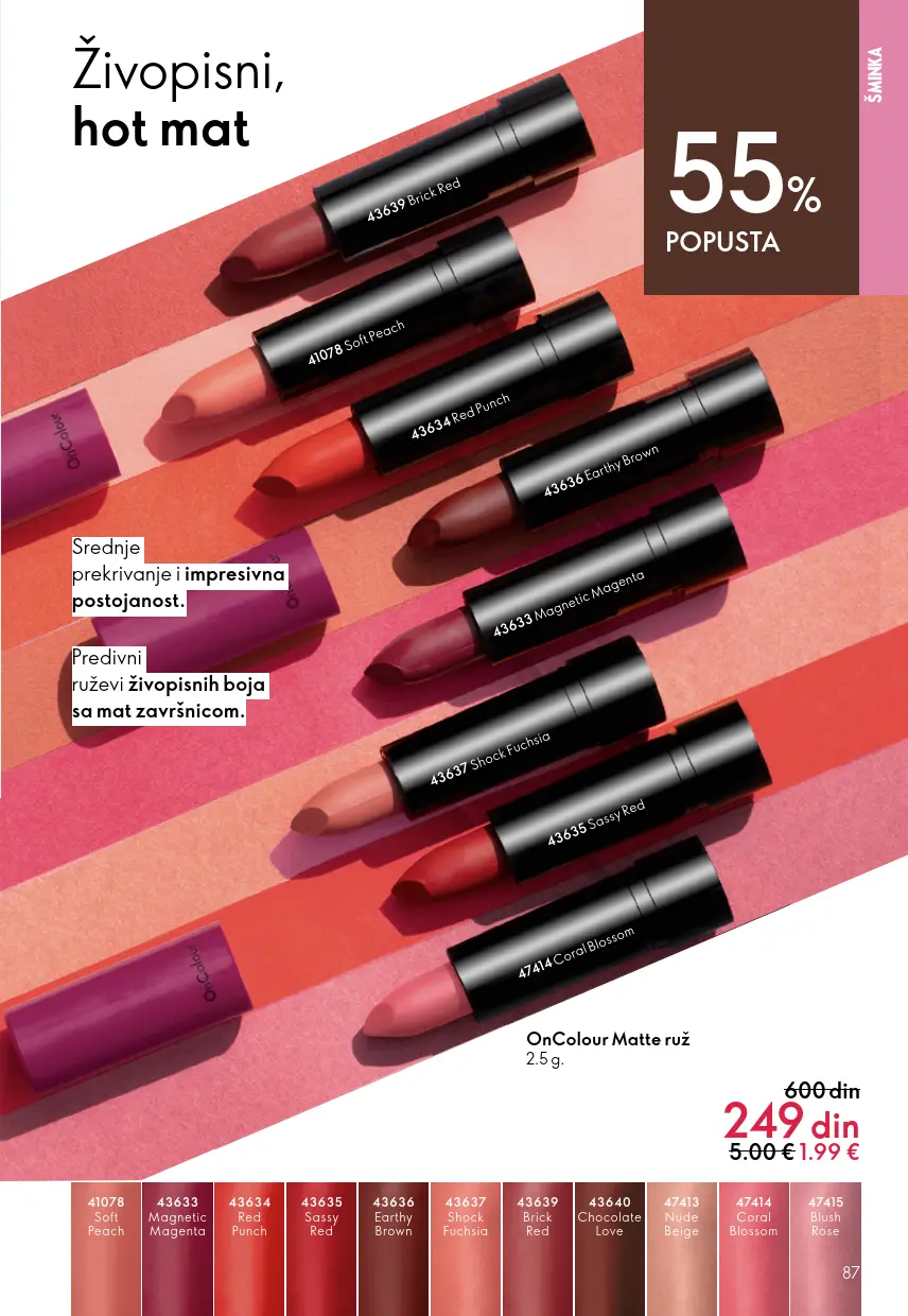 Oriflame katalog 87