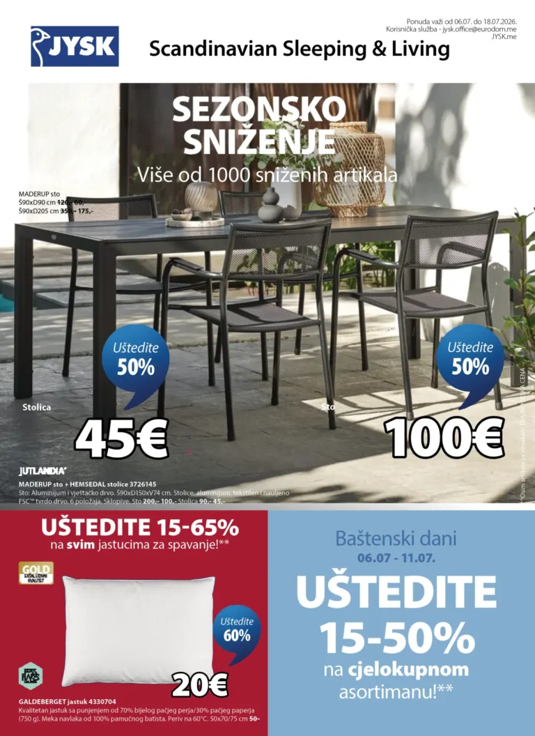 JYSK katalog 1