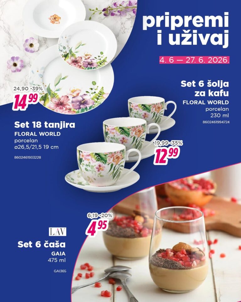 Katalog posuđa, kuhinjskih aparatae i proizvoda za domaćinstvo u Okovu (1)