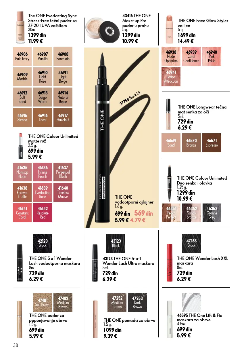 Oriflame katalog 38