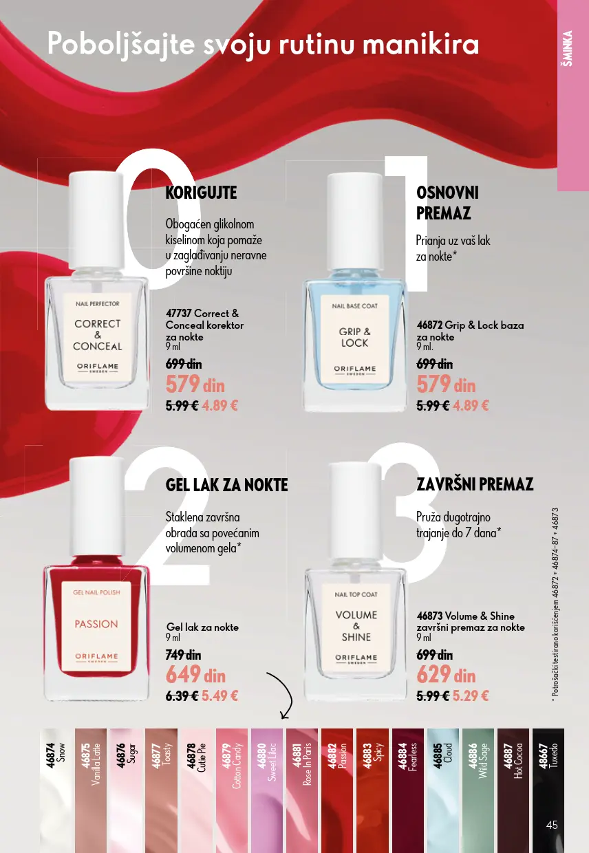 Oriflame katalog 45
