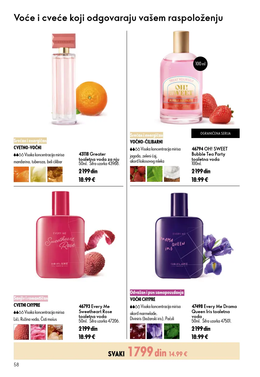 Oriflame katalog 58