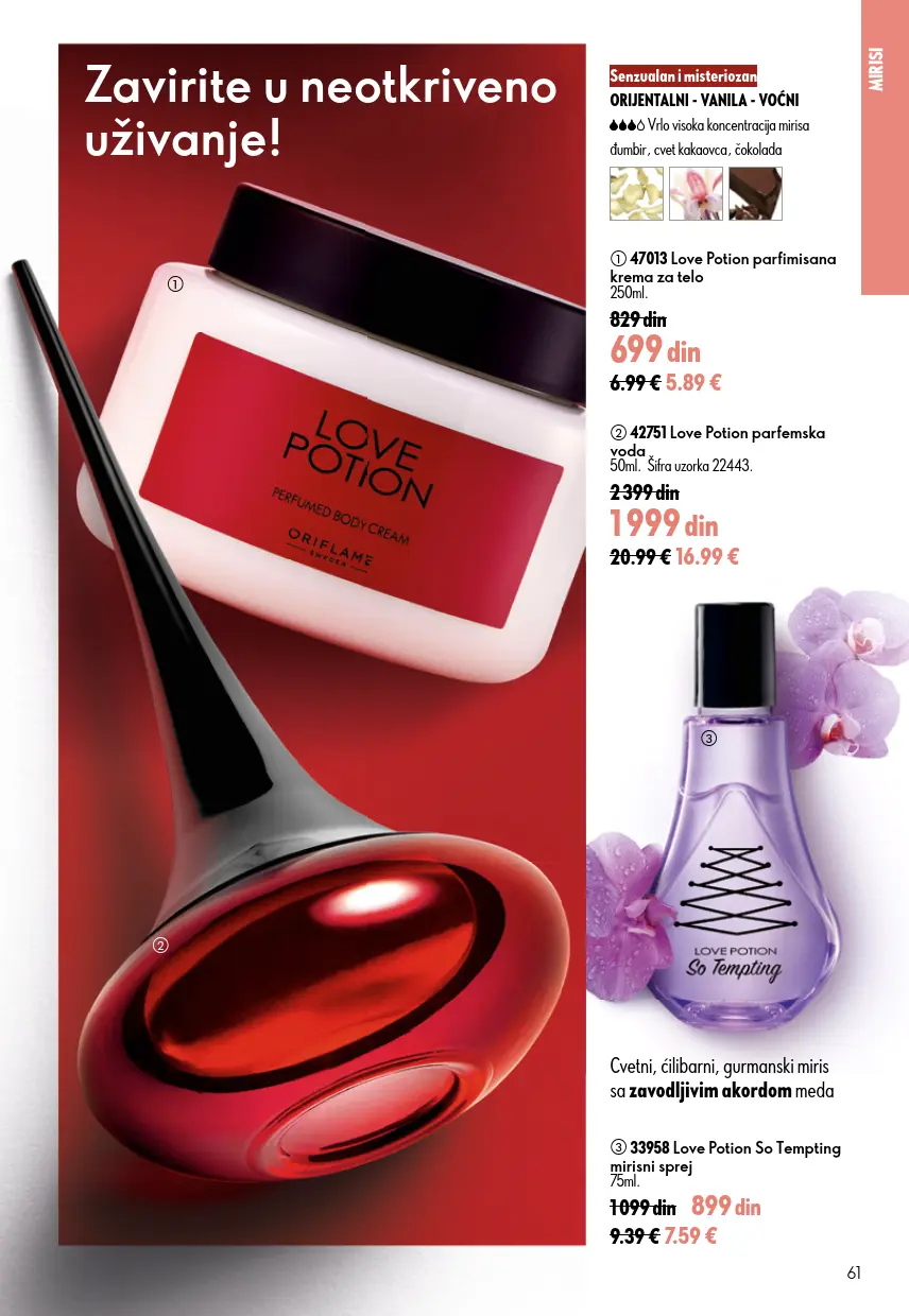 Oriflame katalog 61