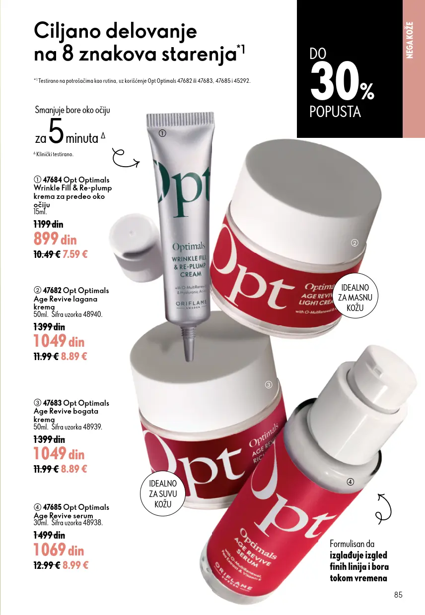 Oriflame katalog 85