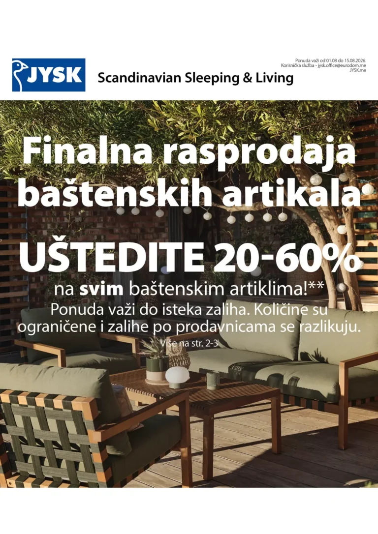 JYSK katalog 1