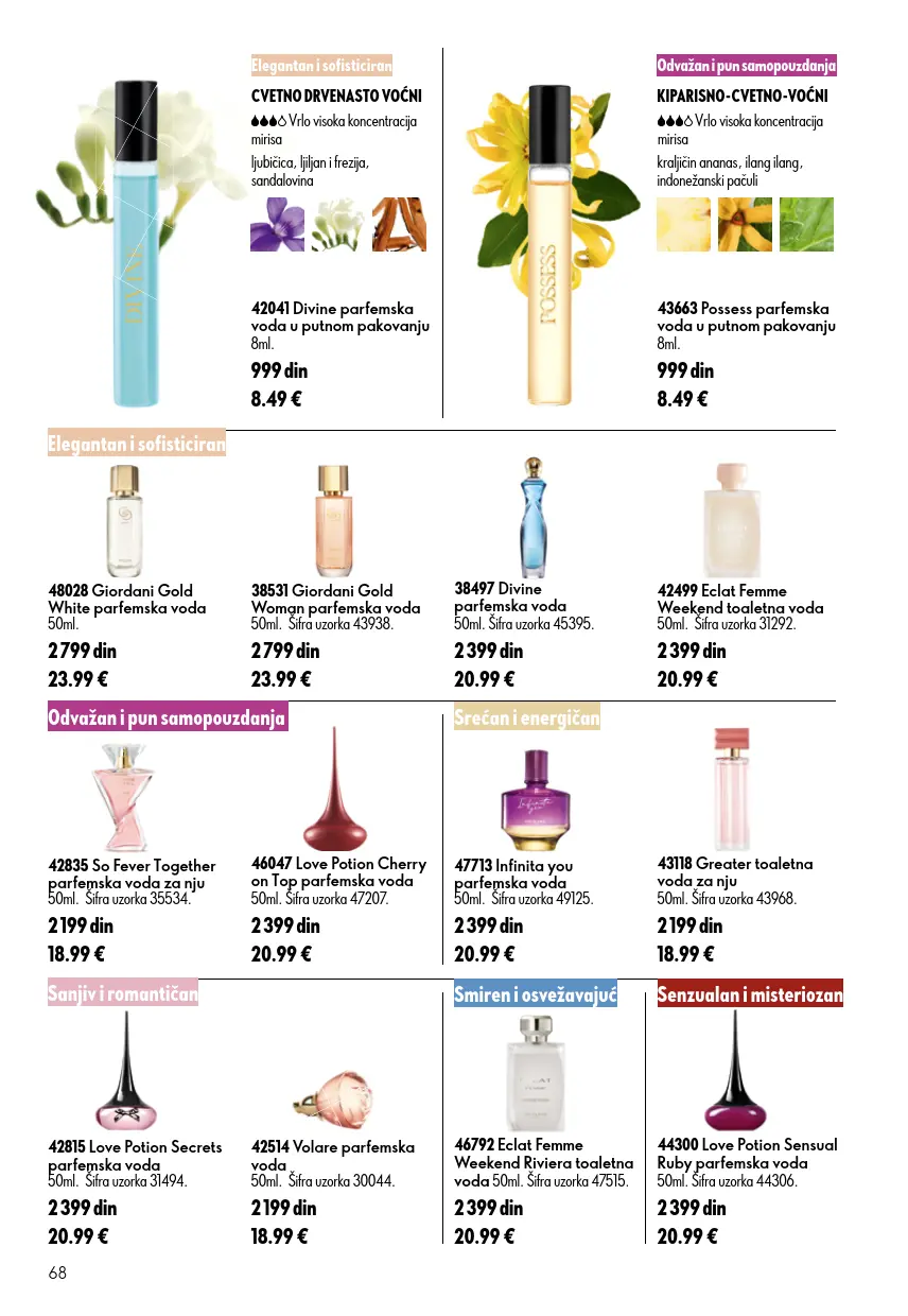 Oriflame katalog 68