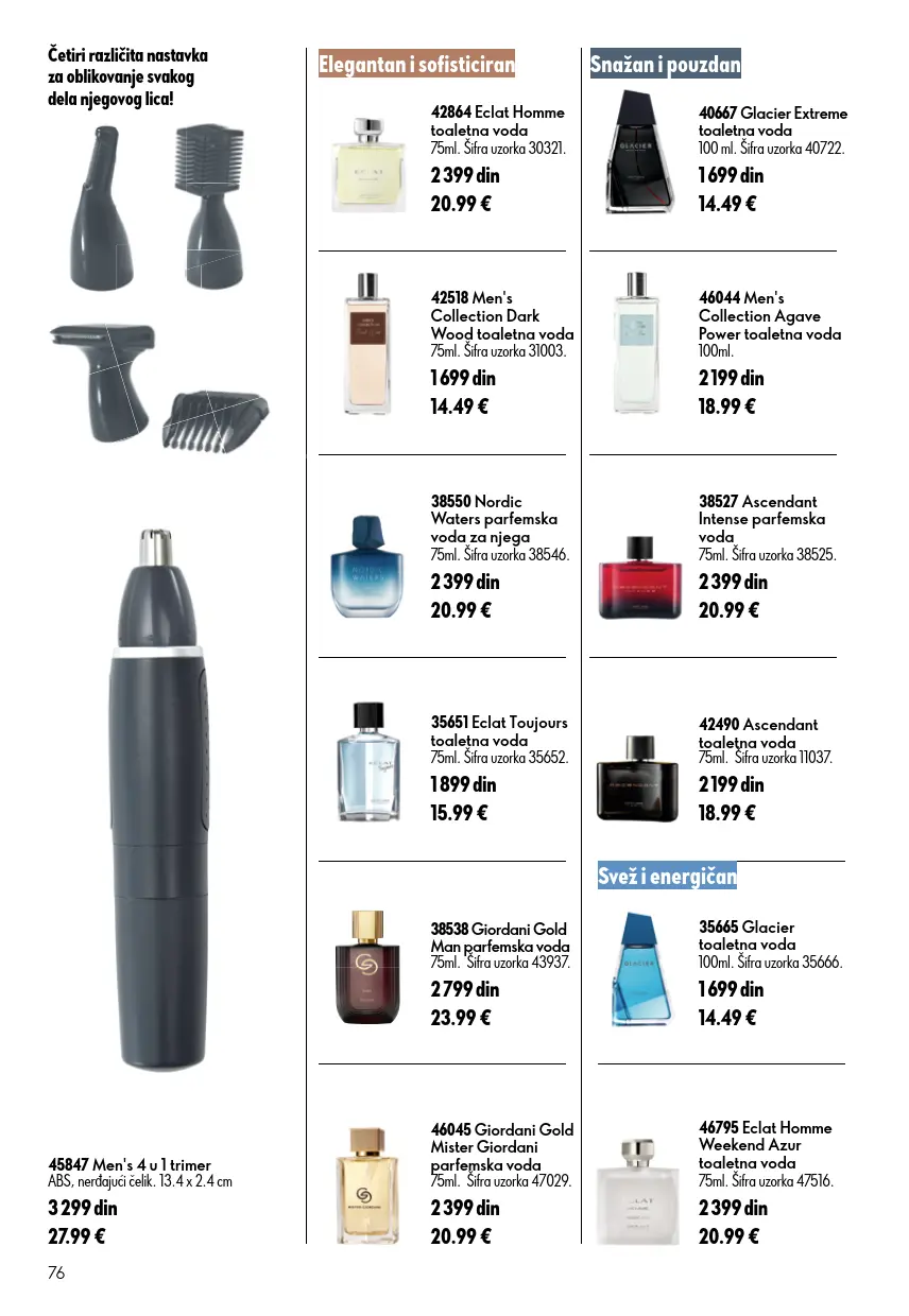 Oriflame katalog 76