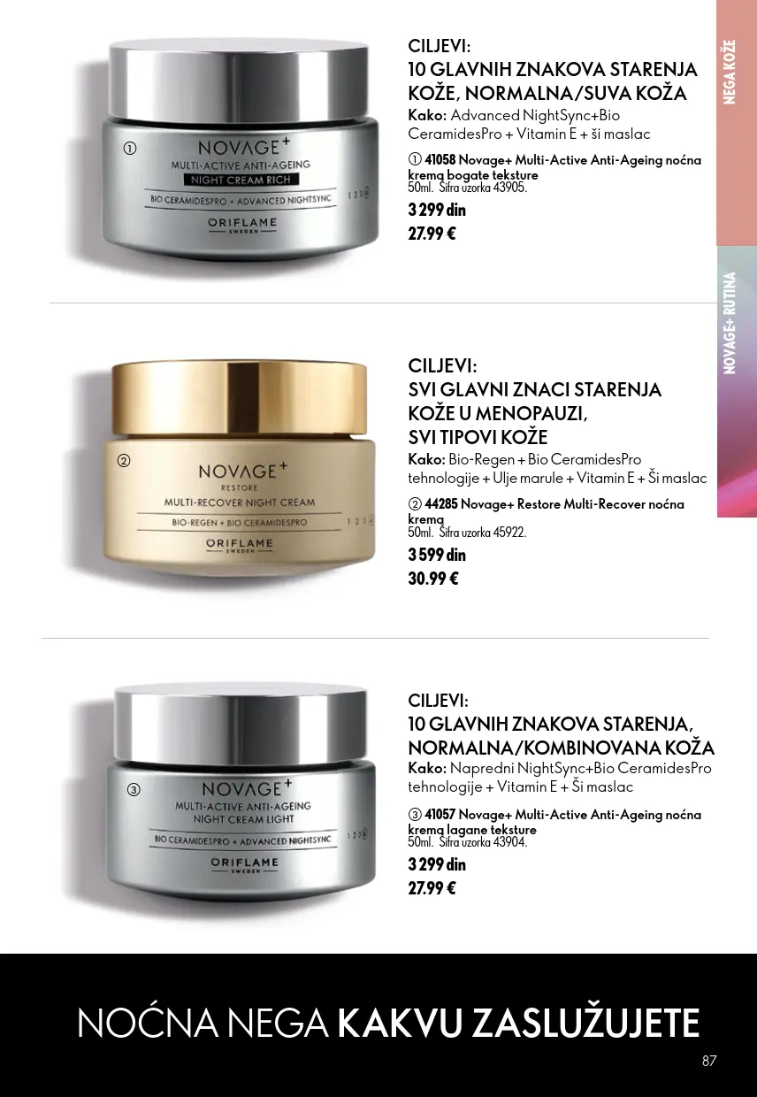 Oriflame katalog 87