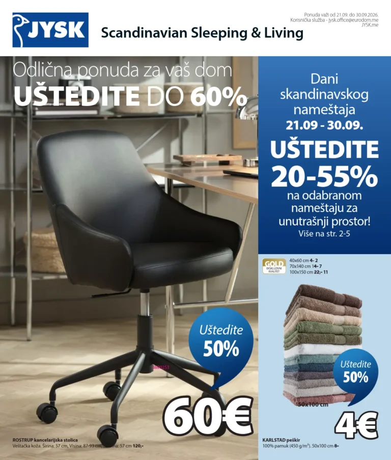 JYSK katalog