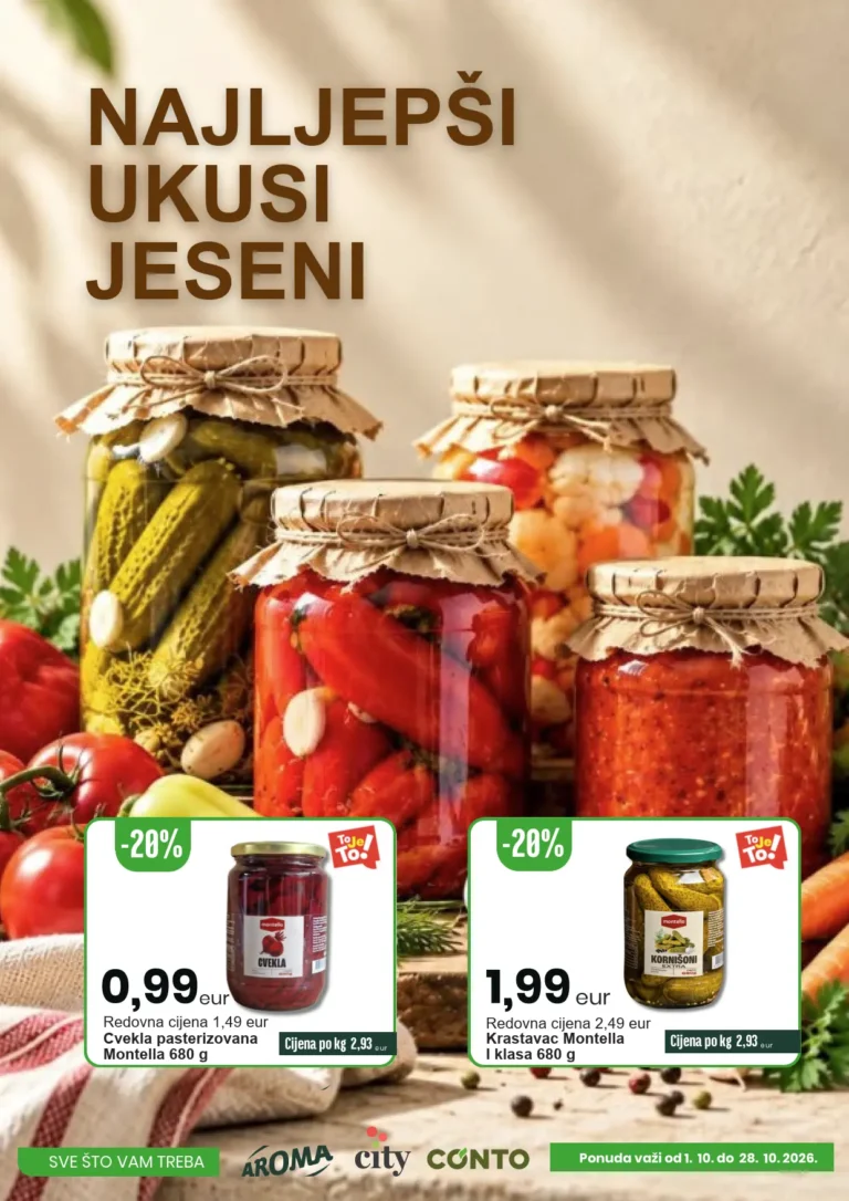 Najljepši ukusi jeseni katalog